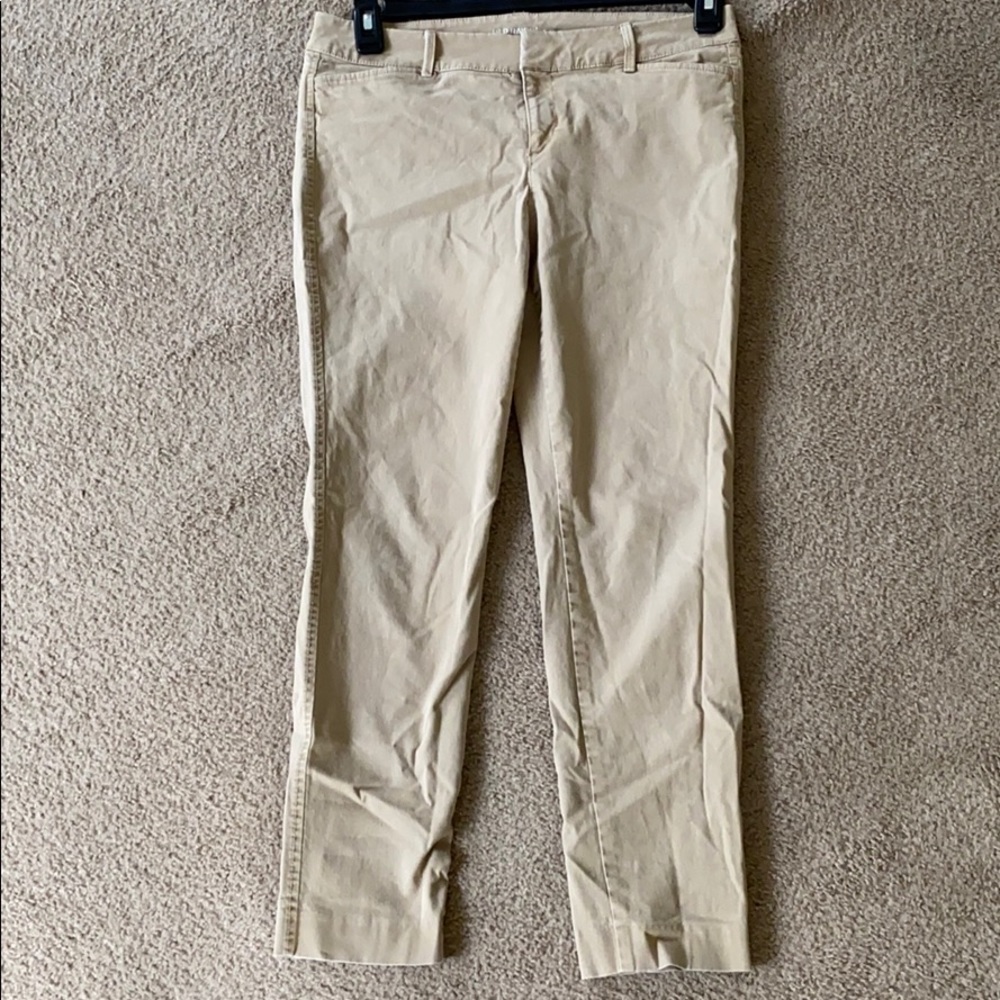 Old Navy Khaki Ankle Pants